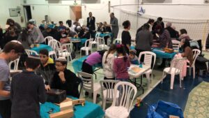 הרבה משתתפים וכולם נהנים